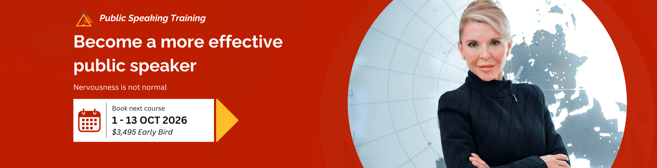 2026 October Public Speaking Training with Dr Adriana James