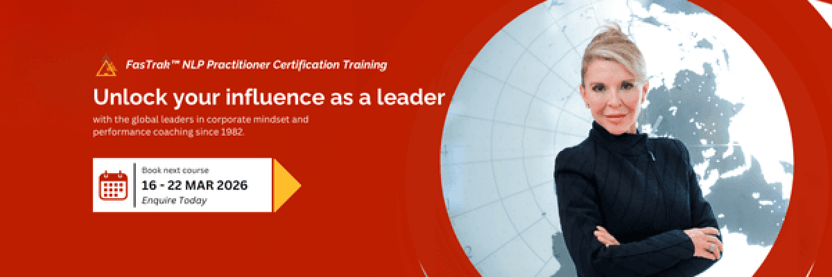 NLP Practitioner Training March 2026 Tad James Company